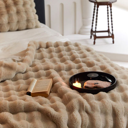🛋️ 50% RABATT! 🔥 Mjuk Fluffig Filt – Varm, Lätt & Perfekt För Mysiga Stunder På Julen 🎄