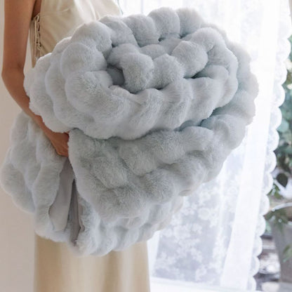 🛋️ 50% RABATT! 🔥 Mjuk Fluffig Filt – Varm, Lätt & Perfekt För Mysiga Stunder På Julen 🎄