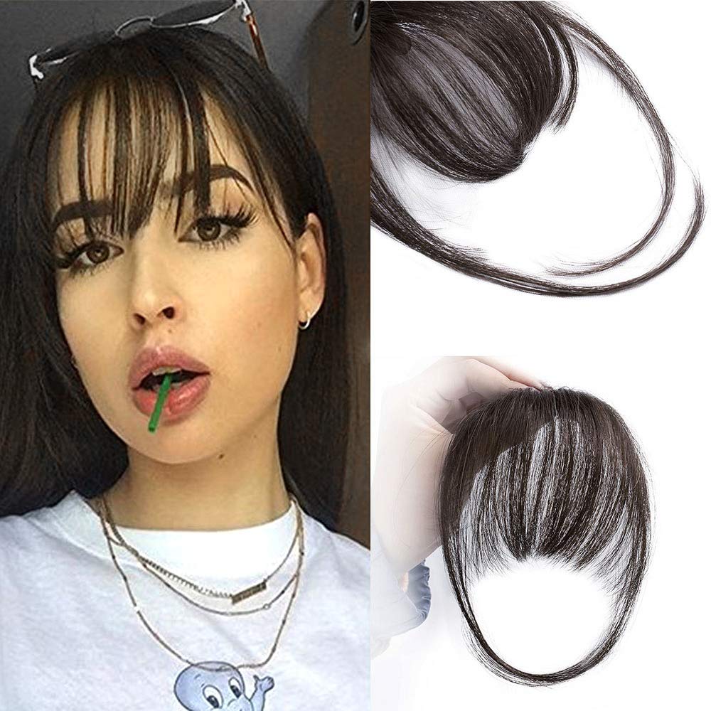 🎀Clip in Bangs (glödtråd med hög temperatur) 🔥