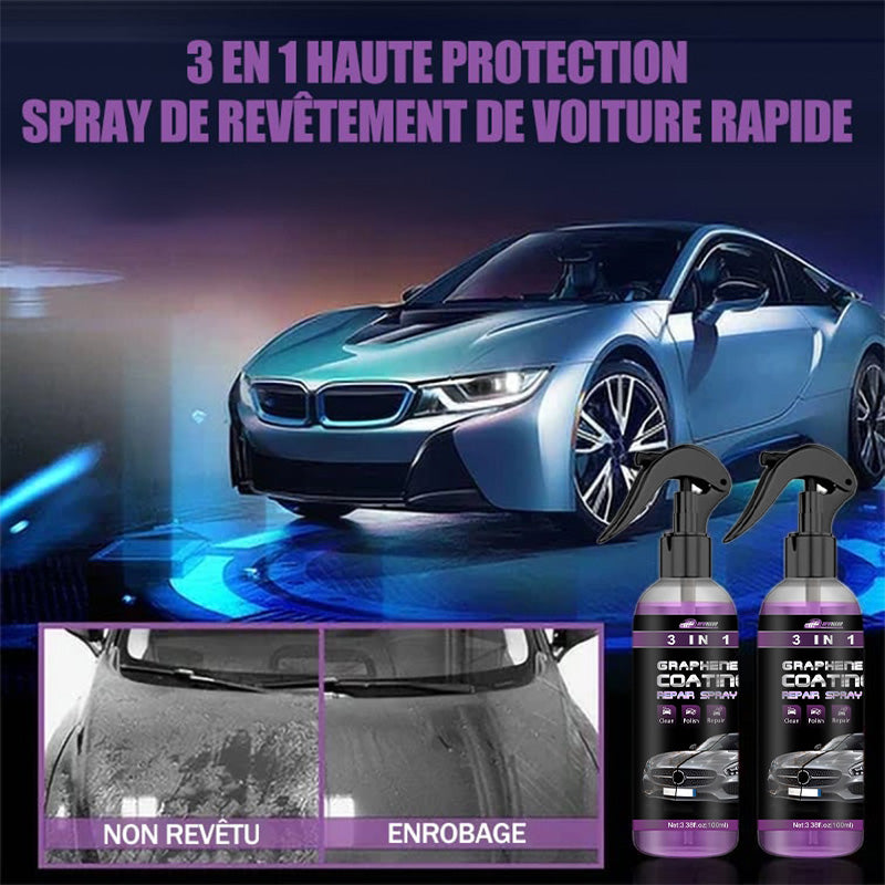 🔥3 i 1 Spray för snabb billackering med högt skydd