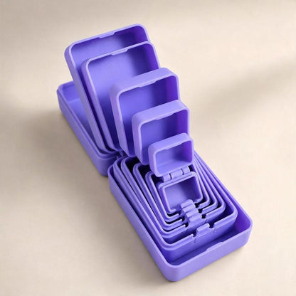 🎁📦 Kapslad Överrasknings-Pusselbox – 50% RABATT! 6 stapelbara lådor, 3D-tryckt, liten överraskning inuti – perfekt för spratt & presenter. 🎉