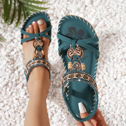 🌸Sommarspecial med begränsad tidsrabatt💐 Nya sandaler i bohemisk stil🤩