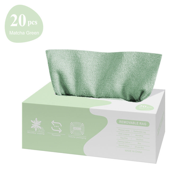 ♻️Återanvändbara mikrofiberdukar (20 stycken i 1 förpackning)