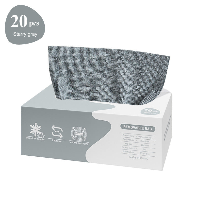 ♻️Återanvändbara mikrofiberdukar (20 stycken i 1 förpackning)