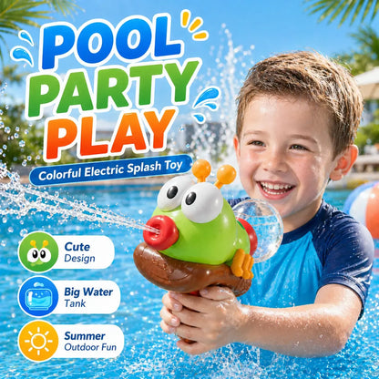 ⏳ Begränsad tid – 50 % rabatt! ⏰ Elektrisk myr-vattenpistol för barn – säker, lätt att använda & perfekt för sommar, strand & poolparty ☀️