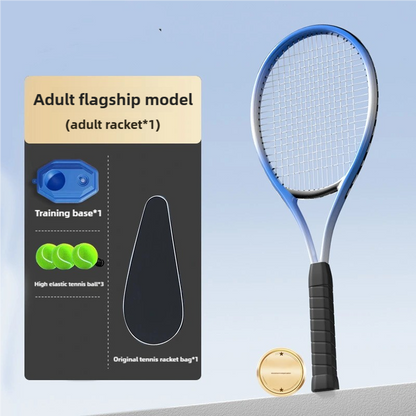 📢📢50% RABATT NU!! ⏰ Bärbar tennistränare | Stabil bas som fylls med sand eller vatten · Utrustad med upphängningssnöre · Lätt och smidig att ta med | Träning på egen hand · Utomhus i parken · Aktiviteter för hela familjen