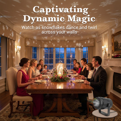 🔥USB-LED-projektionslampa med julmotiv