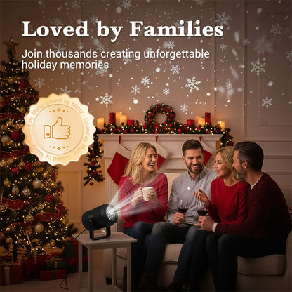 🔥USB-LED-projektionslampa med julmotiv