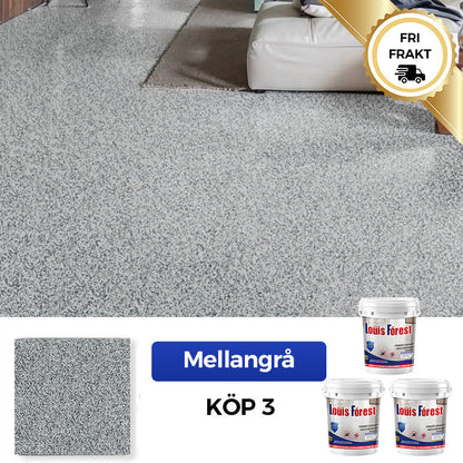 ✨Nykomling✨Högblank epoxigolvbeläggning med marmoreffekt