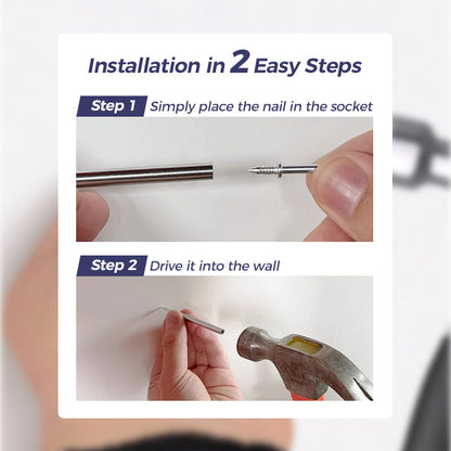 🔨 KÖP 2 FÅ 1 GRATIS! ✨ Sömlösa Sheepshead-spikar – Kolstål, Märker Inte Ytan & Lätt att Installera ⚙️