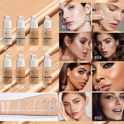 ✨ 50% RABATT! | Soft Matte Foundation – Vattentålig, Hel täckning & Lätt Formula!
