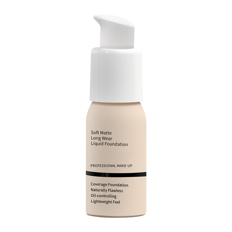 ✨ 50% RABATT! | Soft Matte Foundation – Vattentålig, Hel täckning & Lätt Formula!