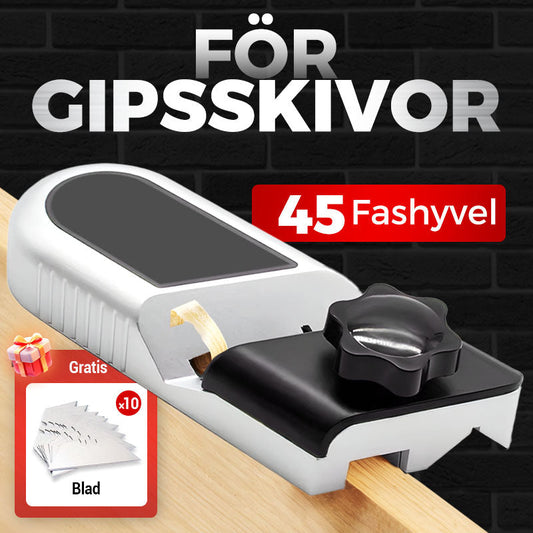🛠️ 50% RABATT NU! 📐 45° Gipsavfasningsmaskin – Snabb & Ren Kantbearbetning – Perfekt för Målning & Tapetsering 🎨