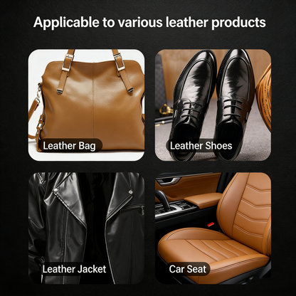 🚗 KÖP 2 FÅ 1 GRATIS! ✨ Oljevårdsborste för flerbruksläder - reparerar lätt läderrepor 🧼