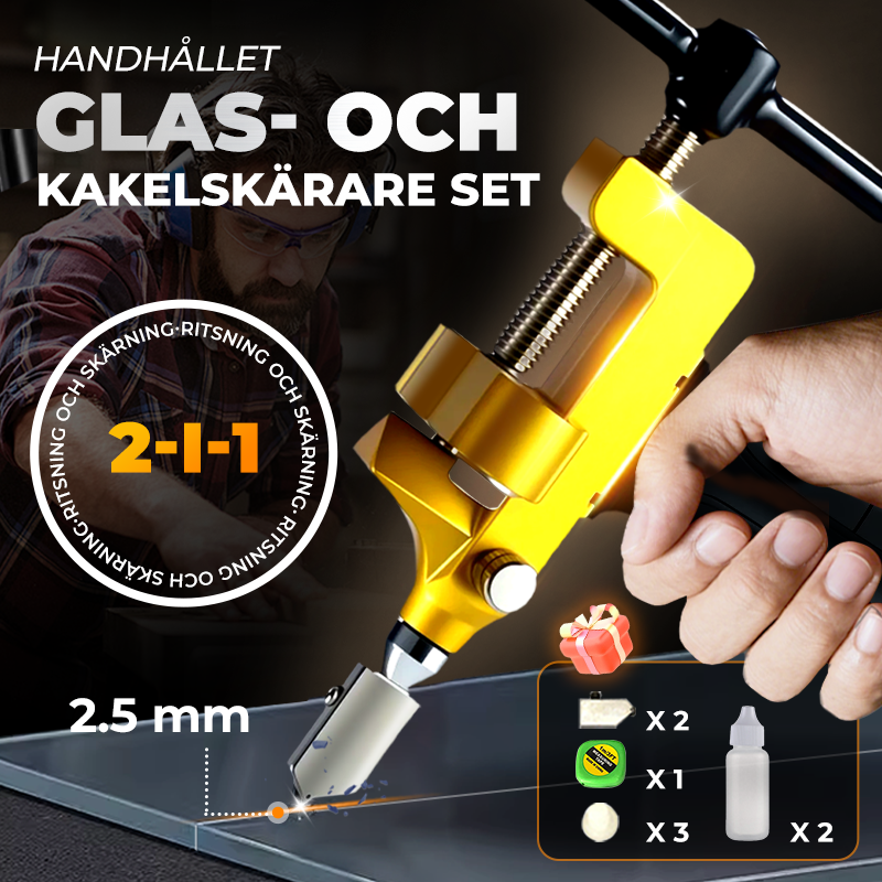 🔥Skärning av kakelglas
