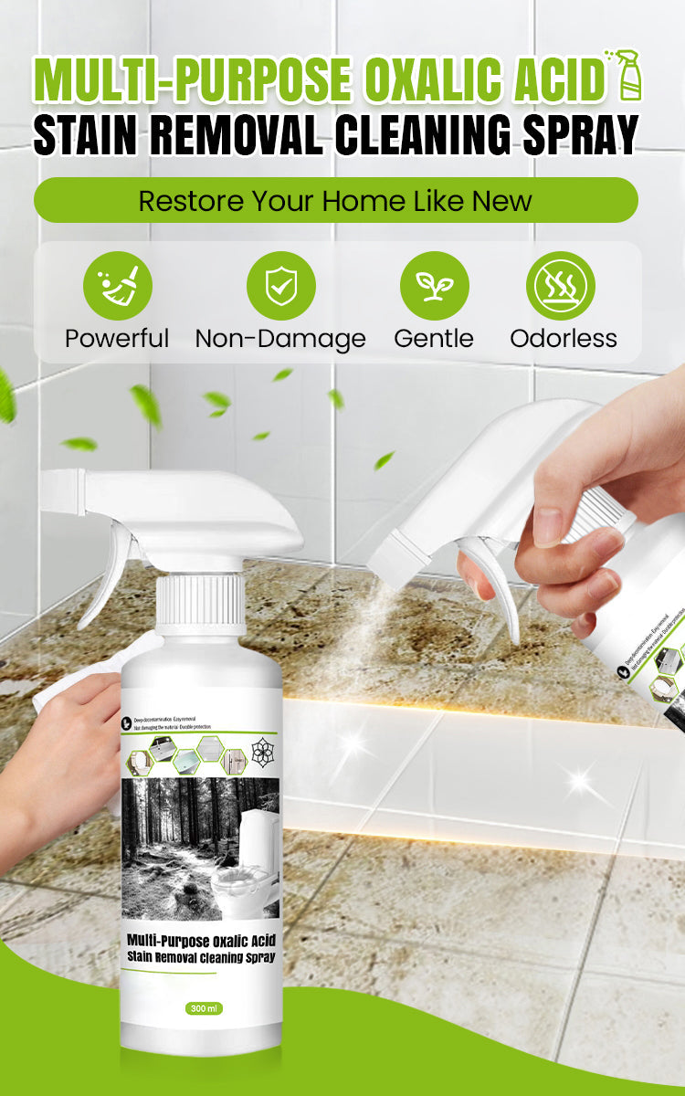 ⏰BEGRÄNSAD FÖRSÄLJNING 50% RABATT!🔥🌿Oxalic Acid Kraftfull fläckrengöringOxalic Acid Kraftfull fläckrengöring