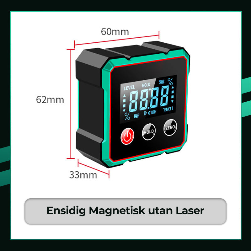 ✨ "Magnetisk Digital Vinkelmätare – 1mm Precision & Elektronisk Laser! 🔍⚙️" ✨