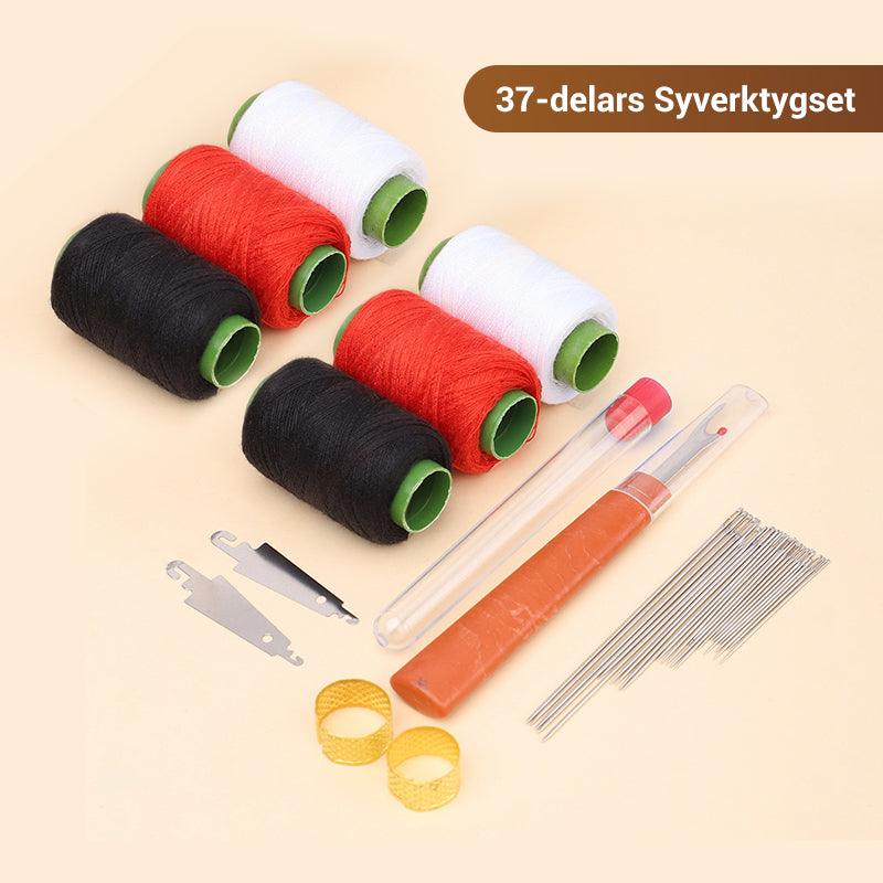 🤩Prisvärda verktyg👉🏻🧵🪡37PCS syverktygssats