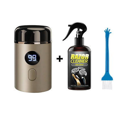 🔥Hett erbjudande: 49 % rabatt🔥Men's kraftfull mini elektrisk rakapparat med digital display