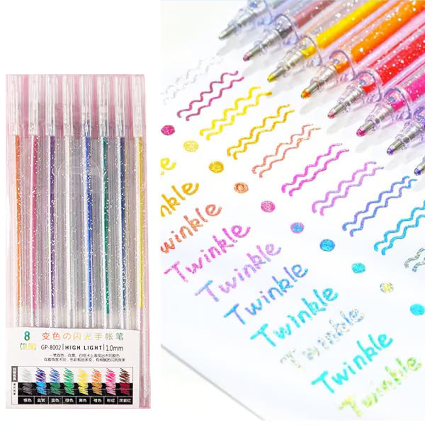 ⚡Över 50 000 sålda!🎁 Glitter Gel Pen Set