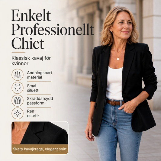 ✨ 50% RABATT! ✨Elegant mjuk enfärgad jacka med knappar och uppknäppning