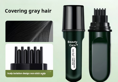 ✏️ KÖP 2 FÅ 3! ✨ 3-färgs Hårpenna för Grått Täckning - 10-sekunders Återställning med Vattenfast Formel för Omedelbar Ungdomlig Look 🌟🧴