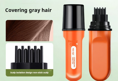 ✏️ KÖP 2 FÅ 3! ✨ 3-färgs Hårpenna för Grått Täckning - 10-sekunders Återställning med Vattenfast Formel för Omedelbar Ungdomlig Look 🌟🧴