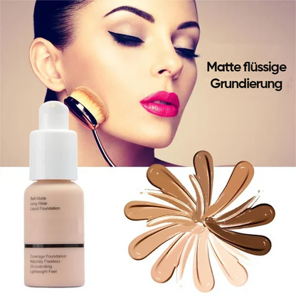✨ 50% RABATT! | Soft Matte Foundation – Vattentålig, Hel täckning & Lätt Formula!