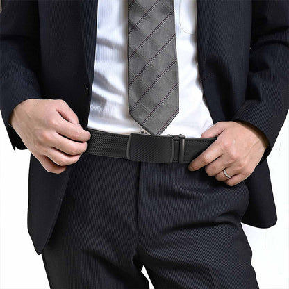✨️Best for Father🎁 Spärrbälte i läder med justerbart spänne💼