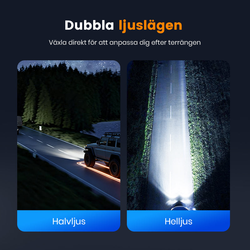 ✨💥Halva priset sista dagen💡4-tums LED-pod med 99 W för terrängbruk✨📍999 st LED-pärlor📍