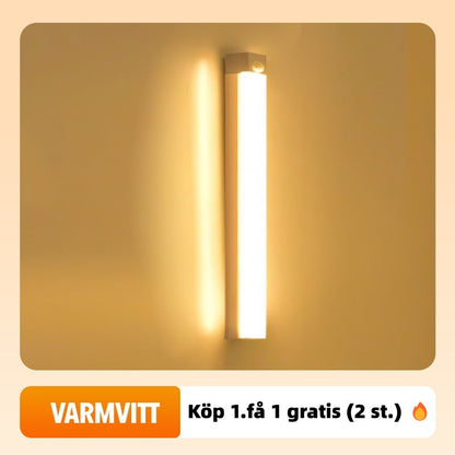 ⚡ Trådlösa LED-lampor med Rörelsesensor & Magnetfäste | Sista Dagen Erbjudande! 🎁