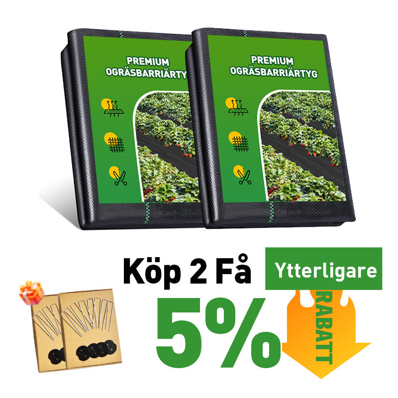 🔥Sista dagen 50% rabatt - Premium ogräsbarriärtyg