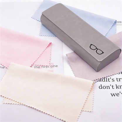 Produkt A✨Minimalistisk glasögonfodral i hårt läder