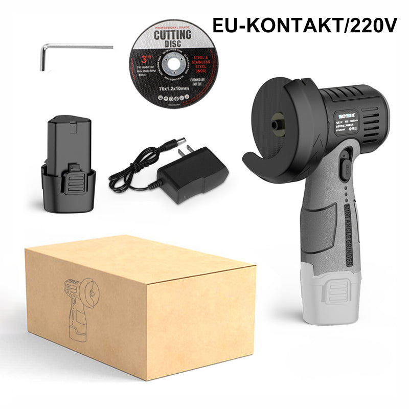 🔥12V mini vinkelslip med kapskiva🔥
