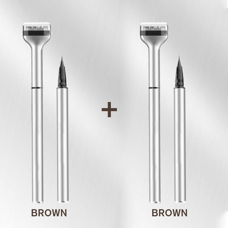 🔥Köp 1 Få 1 gratis🔥2-i-1 Eyeliner & Nedre Ögonfrans Stämpelset