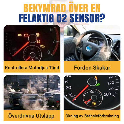 🔥Automobil O2 Sensor Förlängningsadapter M18 * 1.5