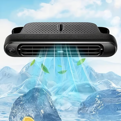 ❄️Sommarens heta rea❄️Dual Turbo USB bilstolsfläkt - bakre kuddfläkt med hög vindstyrka
