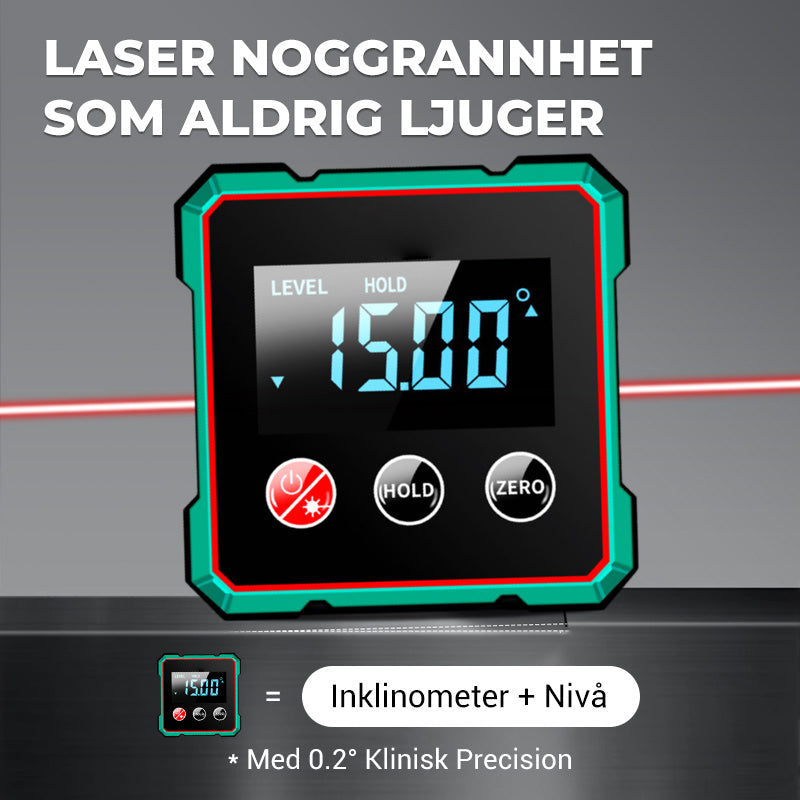 ✨ "Magnetisk Digital Vinkelmätare – 1mm Precision & Elektronisk Laser! 🔍⚙️" ✨