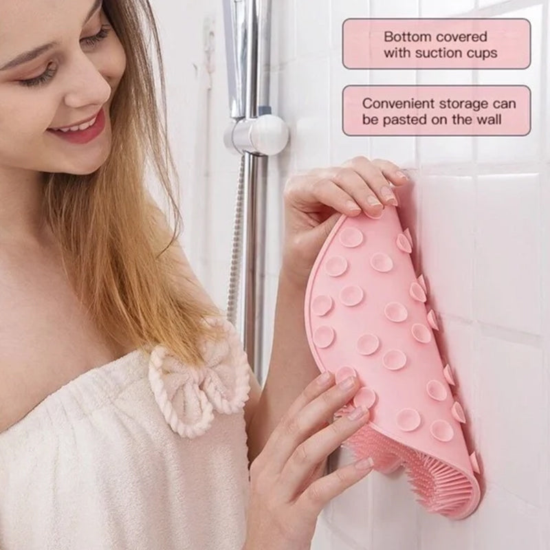 🧼Halkfri Duschskrubb Silikonmatta💦