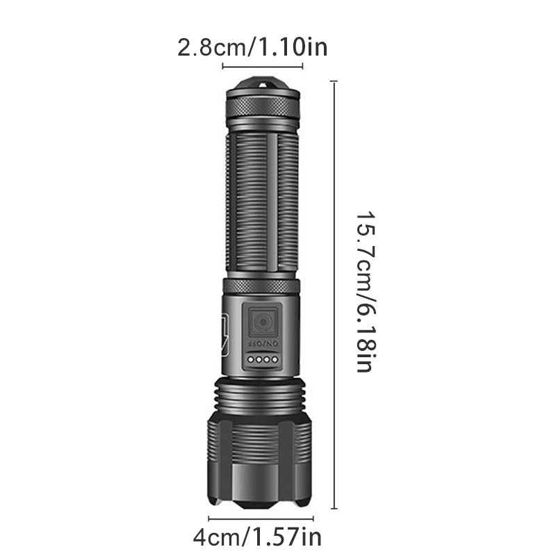 🔥Vattentät laser militär ficklampa