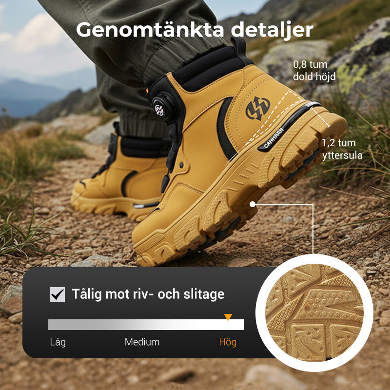 ⏳Tidsbegränsat specialerbjudande⏰Herrskor för utomhusbruk med vridbart spänne (vattentäta, halkskyddade, bekväma och andningsbara)