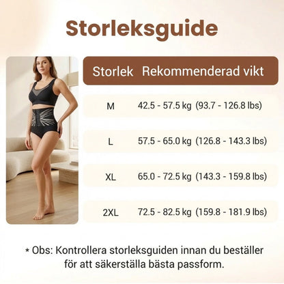 🔥Justerbara högmidjade rumplyftande underkläder, Platt mage & rumplyft⚡️ha en kurvig figur