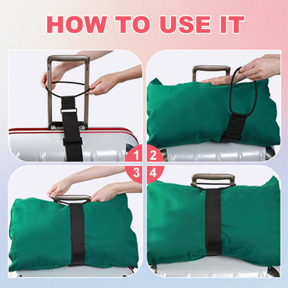 🧳 Köp 1 Få 1 gratis! 🔗 Multifunktionella Starka Justerbara Bagagestroppar – Elastiska & Lätta – Perfekt för Resor, Affärer & Utflykter ✈️