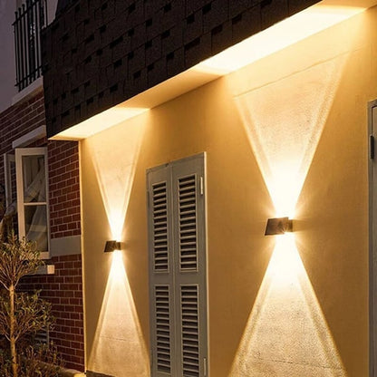 ✨ Erbjudande under begränsad tid ✨- Solcellsvägglampa för utomhusbruk