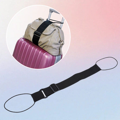 🧳 Köp 1 Få 1 gratis! 🔗 Multifunktionella Starka Justerbara Bagagestroppar – Elastiska & Lätta – Perfekt för Resor, Affärer & Utflykter ✈️