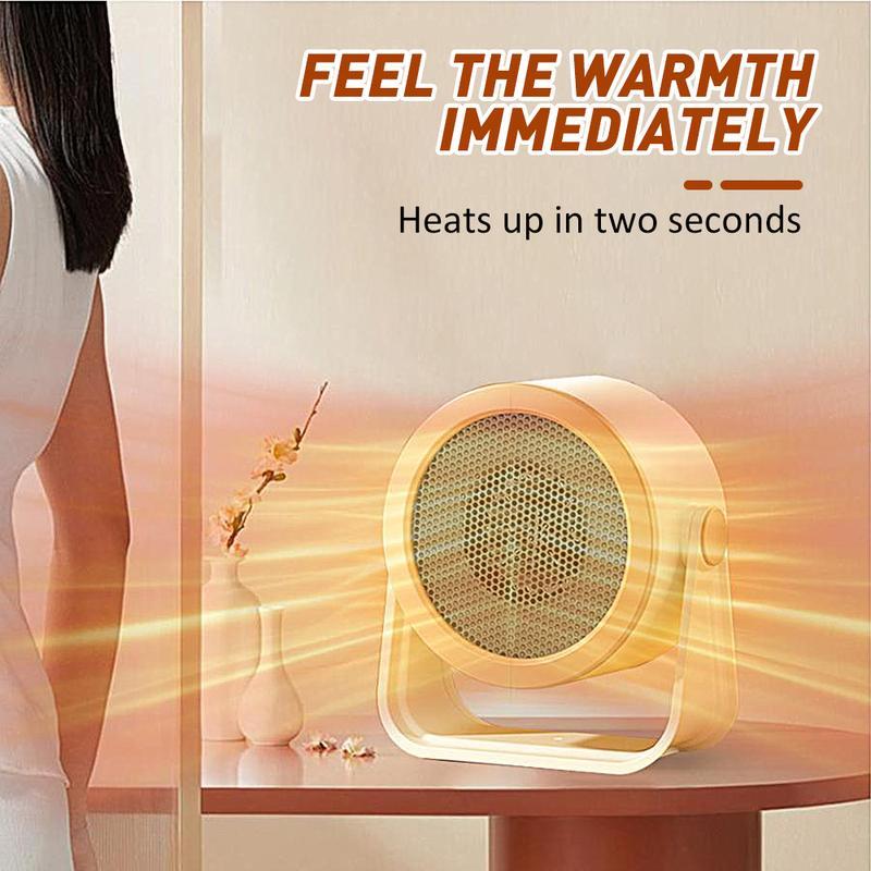 ♨️SISTA DAGEN REA 70% RABATT!!⚡50 000+ SÅLDA!❄️2026 Bärbar Snabbvärmevärmare – Utomhus & Skrivbords Mini Radiator