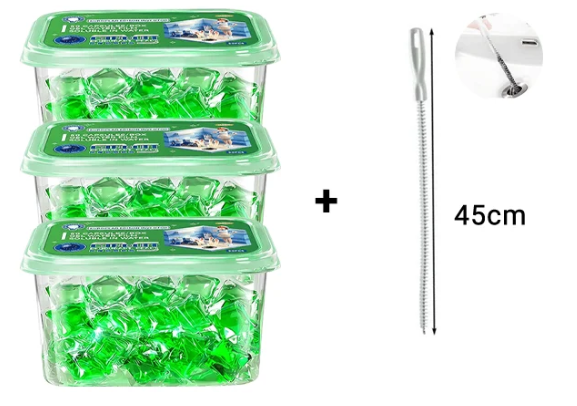 🚰✨ 50 % RABATT NU! Luktneutraliserande Avloppskapslar – Bioenzymformel mot Dålig Lukt & Fräschare Avlopp Utan Stark Kemisk Doft 🧼🌿