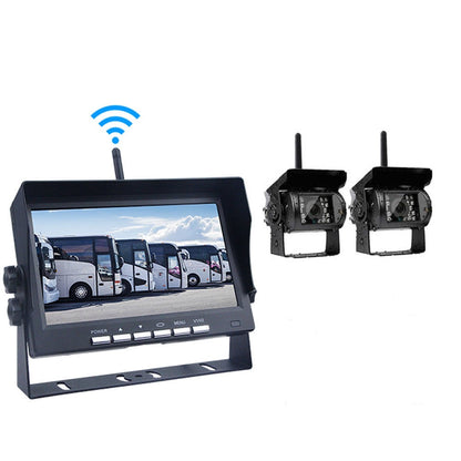 🎁 50% RABATT 🚀 Modern bilteknik för vardagen 🚗 7-tums HD backkamera trådlös – smidig installation & bättre kontroll ⚡