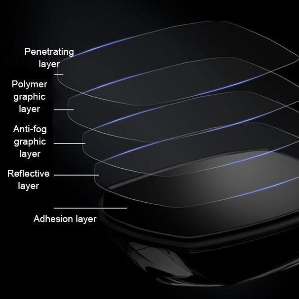 🏆 50K+ SOLD! Nästan borta⚡ Vattentät film för bakspegel för bil