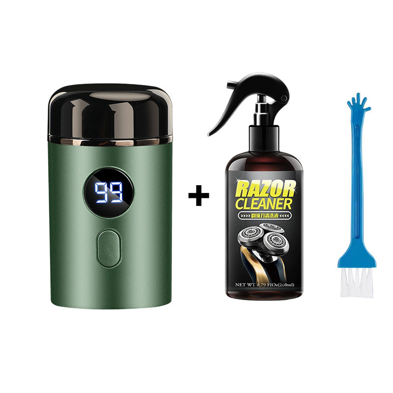 🔥Hett erbjudande: 49 % rabatt🔥Men's kraftfull mini elektrisk rakapparat med digital display